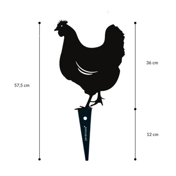 poule-metal-rouille-dimensions