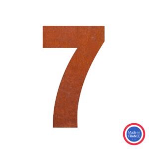 chiffre-7-metal-rouille