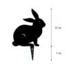 silhouette-lapin-assis-piquer-metal-rouille-dimensions