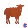 silhouette-mouton-metal-rouille